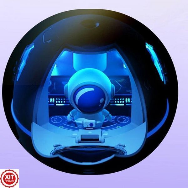 Зволожувач повітря з підсвічуванням "Астронавт" 220 мл, Humidifier / Міні аромадифузор електричний 0234570483 фото