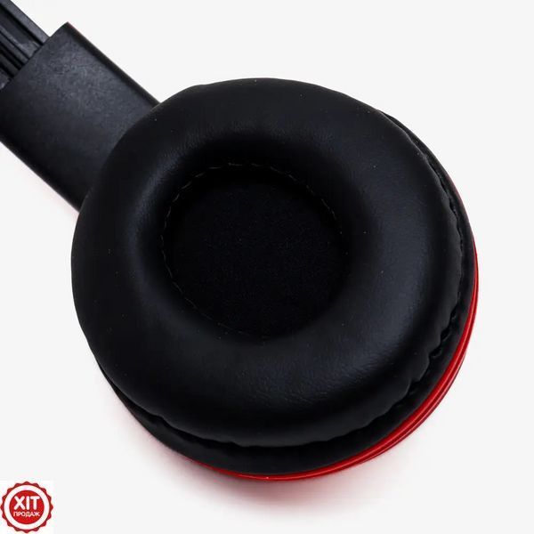Бездротові навушники з вушками та підсвіткою, Bluetooth, CAT ST71M, Червоний / Дитячі блютуз навушники  0234576528 фото