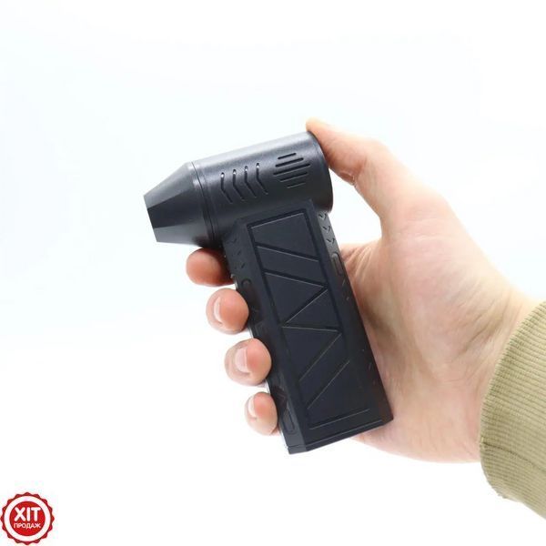 Міні турбовентилятор 5000мАч, від USB, ZY7400-SE/PRO / Акумуляторна повітродувка / Портативний турбофен  0234574655 фото