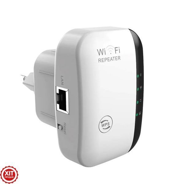 Підсилювач Wi-Fi сигналу LV-WR29 / Репітер Wi-Fi з вилкою для розетки / Вайфай підсилювач  0234562814 фото