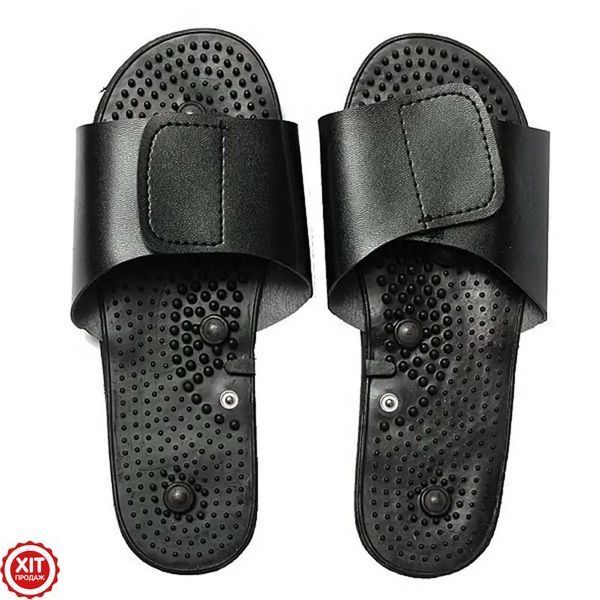 Тапочки масажні з міостимулятором Digital Slipper JR-309A / Рефлекторні масажні тапки / Міостимулятор 0234574132 фото