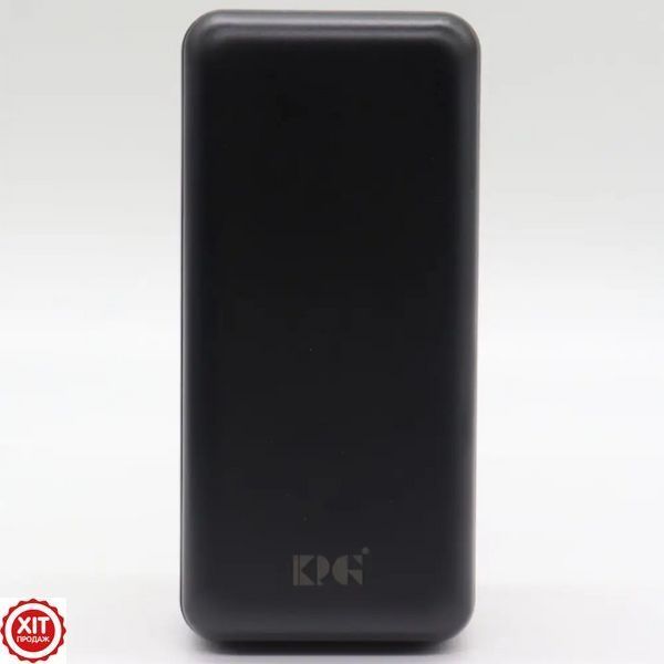 Повербанк 30000мАг зі швидкою зарядкою 22,5W (2хUSB+Type-C+MicroUSB) KP-33 / Power Bank / Павер банк / УМБ  0234575950 фото