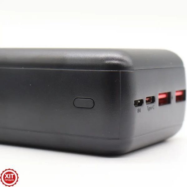 Повербанк 30000мАг зі швидкою зарядкою 22,5W (2хUSB+Type-C+MicroUSB) KP-33 / Power Bank / Павер банк / УМБ  0234575950 фото