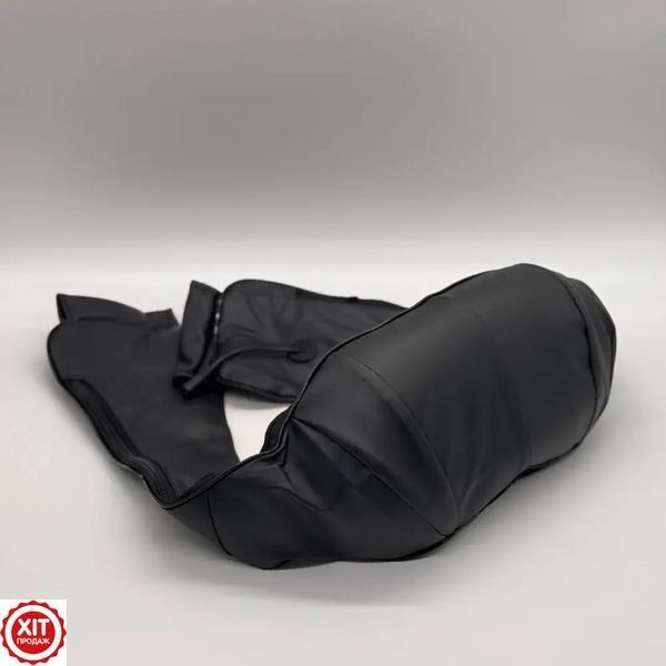 Роликовий масажер Massager of Neck Kneading + Подарунок Ортопедична подушка / Масажна накидка / Масажер роликовий  012346123801 фото