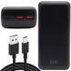 Повербанк 30000мАг зі швидкою зарядкою 22,5W (2хUSB+Type-C+MicroUSB) KP-33 / Power Bank / Павер банк / УМБ  0234575950 фото 1