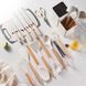 Набір кухонного приладдя (19 предметів), Kitchen Set, Білий / Кухонний набір / Набір приборів для кухні 0234572470 фото 4