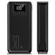 Повербанк 30000мАг з ліхтариком (2хUSB, Type-C, Lightning) KL112, Чорний / Power Bank / Павербанк для телефону  0234570413 фото 3