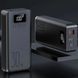 Повербанк 30000мАг з ліхтариком (2хUSB, Type-C, Lightning) KL112, Чорний / Power Bank / Павербанк для телефону  0234570413 фото 5