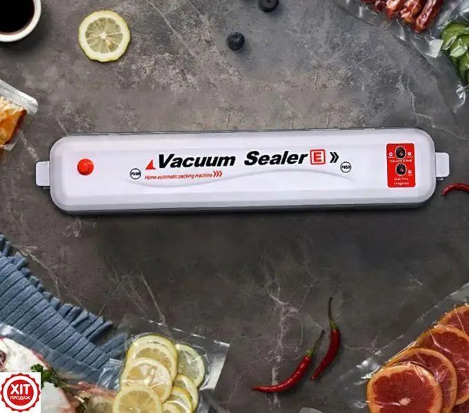 Вакууматор Vacuum Sealer / Пакувальник вакуумний для їжі 023456246501 фото