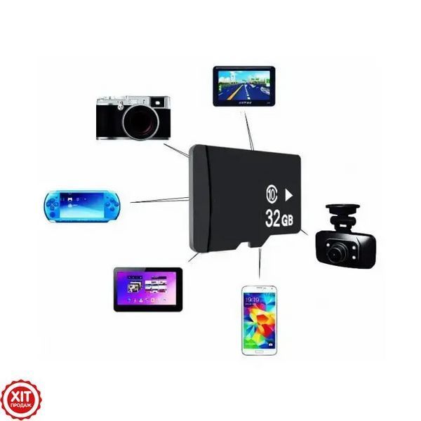 Карта пам'яті на 32 GB, microSD / Флеш картка для камери / SD карта / Флешка 0234569715 фото