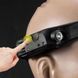 Ліхтар налобний акумуляторний (біле, жовте, червоне світло) USB, CB-689-3 / Гнучкий силіконовий ліхтарик на лоб 0234566271 фото 8