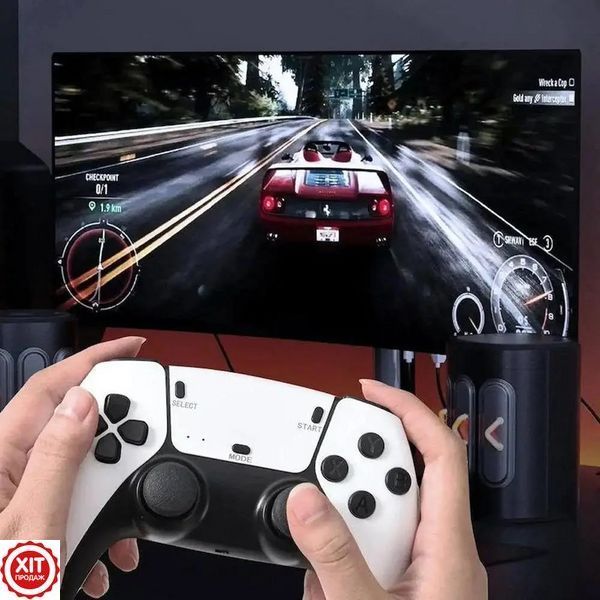 Ігрова консоль 64GB, 4К + 2 джойстики + 20000 ігор, М15 / Ігрова приставка для телевізора / Дитяча консоль  0234571463 фото