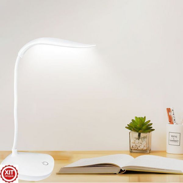 Настільна сенсорна лампа 26 см, Lova eye Soft light / Гнучкий акумуляторний світильник 0234562526 фото
