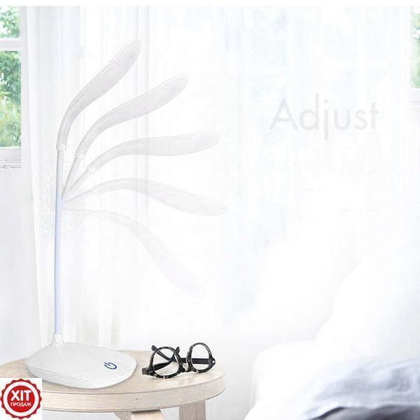 Настільна сенсорна лампа 26 см, Lova eye Soft light / Гнучкий акумуляторний світильник 0234562526 фото