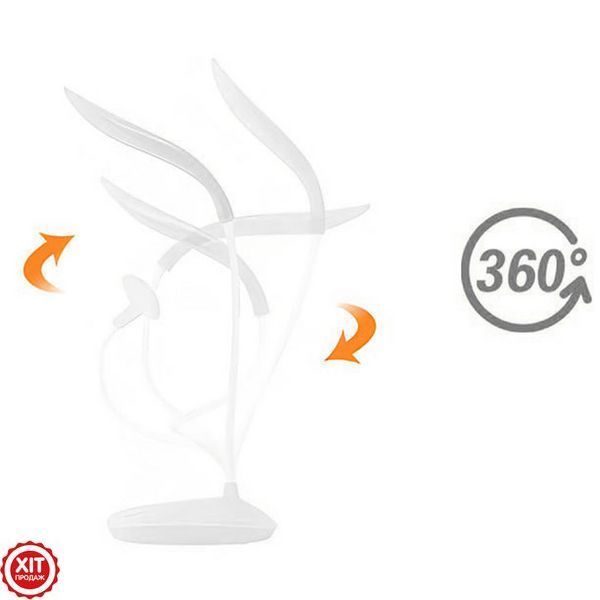 Настільна сенсорна лампа 26 см, Lova eye Soft light / Гнучкий акумуляторний світильник 0234562526 фото