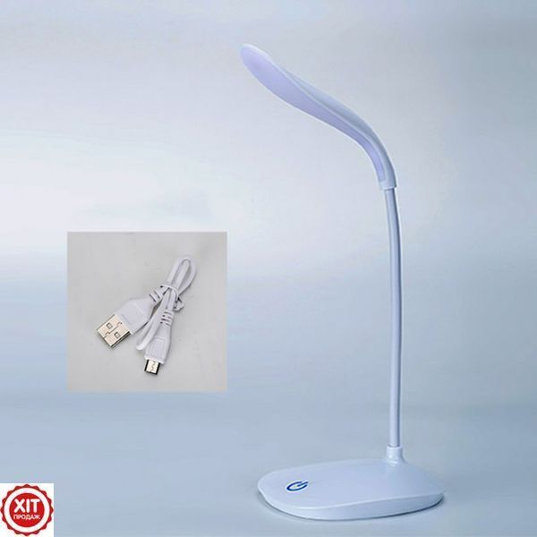 Настільна сенсорна лампа 26 см, Lova eye Soft light / Гнучкий акумуляторний світильник 0234562526 фото