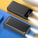 Powerbank 30000mAh (2хUSB), з ліхтариком, MAXCELL PJ0086, Чорний / Повербанк / Павербанк / Портативний зарядний пристрій  0234591552 фото 6