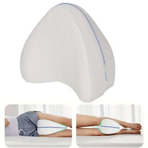 Ортопедична подушка для ніг та колін (23х25х15,5 см) Leg Pillow / М'яка подушка між ніг 0123462188 фото