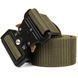 Тактичний ремінь Tactical Belt 125 см, Зелений / Чоловічий ремінь із пряжкою Cobra  0123461402 фото