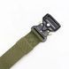 Тактичний ремінь Tactical Belt 125 см, Зелений / Чоловічий ремінь із пряжкою Cobra  0123461402 фото 4