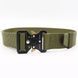 Тактичний ремінь Tactical Belt 125 см, Зелений / Чоловічий ремінь із пряжкою Cobra  0123461402 фото 6