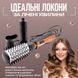 Фен-стайлер для волосся з 3 насадками, 1000Вт, Gemei GM 4828 / Фен-щітка для волосся з обертанням 0234563207 фото 2
