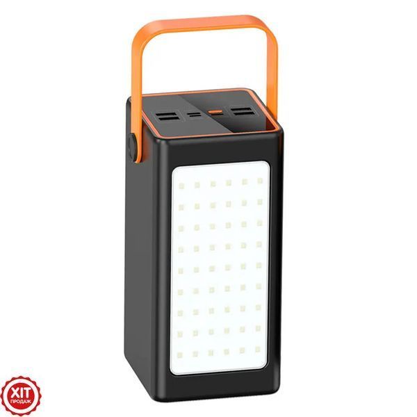 Повербанк 100000мАг з ліхтариком, 4хUSB, YM-655 / Power Bank зі швидкою зарядкою / Павербанк для телефону / УМБ  0234572970 фото