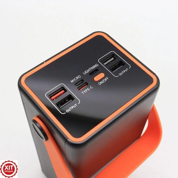 Повербанк 100000мАг з ліхтариком, 4хUSB, YM-655 / Power Bank зі швидкою зарядкою / Павербанк для телефону / УМБ  0234572970 фото