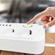 Мережевий фільтр 2500Вт, 2м, (3&times;220В + 4&times;USB + 1&times;Type-C) F09U, Білий / Фільтр-подовжувач з розетками   0234574511 фото 5
