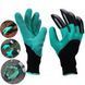 Рукавички кігті для саду та городу GARDEN GLOVE / Садові рукавички / Рукавички з кігтями 0123459763 фото 1