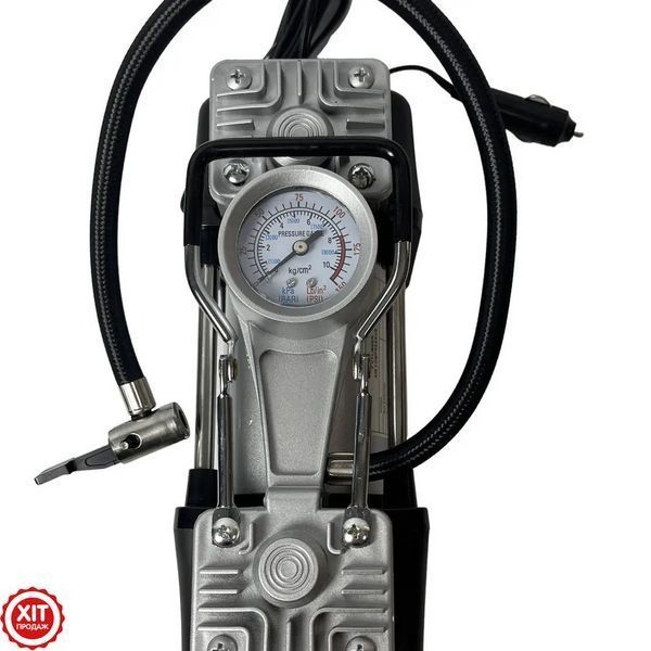 Автомобільний двопоршневий компресор 12V, 85л/хв, Air Compressor 628-4x4 / Повітряний компресор для авто 0234571292 фото