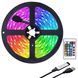 Світлодіодна стрічка 5 м, від USB + пульт TV LED Strip CB-5050 / Кімнатна лед підсвітка / RGB стрічка від повербанку  0234568418 фото 2