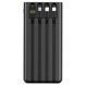 Повербанк з ліхтариком + 4 кабелі, 30000 mAh, 2хUSB, Smart Safe + Подарунок USB ліхтарик / Портативний зарядний пристрій / Power Bank 0234571585 фото 3