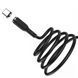 Магнітний кабель для зарядки 3в1 (Type-C, Micro USB, Lighting), D18E, Чорний / Магнітна зарядка для телефону 02345764700 фото 5