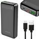 Повербанк 20000мАч, 20Вт (USB/Type-C/Micro-USB) BOROFONE 19A / Павербанк / PowerBank / Портативний акумулятор 02345742500 фото 1