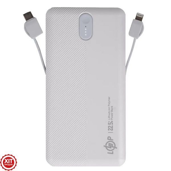 Повербанк, 10000 мАг, Type-C, MicroUSB, Lightning, 22.5Вт, PQ13 / ПАвербанк / Powerbank / Портативний акумулятор  0345602675 фото