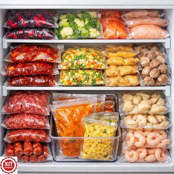 Вакууматор для продуктів, від USB, Чорний / Вакуумний пакувальник для сухих та вологих продуктів / Домашній вакууматор для м'яса  0234592554 фото