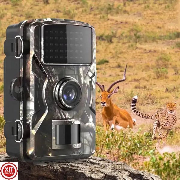 Фотопастка з датчиком руху 16Мп, DL-001 + Подарунок Карта пам'яті 32GB / Камера для спостереження за природою  0234574327 фото