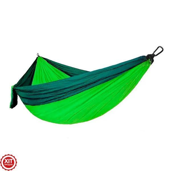 Туристичний гамак з москітною сіткою 2,45х1,3 м, HAMMOCK NET / Підвісний гамак з кишенею 0234561029 фото