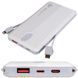 Повербанк, 10000 мАг, Type-C, MicroUSB, Lightning, 22.5Вт, PQ13 / ПАвербанк / Powerbank / Портативний акумулятор  0345602675 фото 1