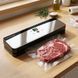 Вакууматор для продуктів, від USB, Чорний / Вакуумний пакувальник для сухих та вологих продуктів / Домашній вакууматор для м'яса  0234592554 фото 2