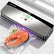 Вакууматор для продуктів, від USB, Чорний / Вакуумний пакувальник для сухих та вологих продуктів / Домашній вакууматор для м'яса  0234592554 фото 1