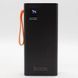 Повербанк з ліхтариком, 20000 mAh + 4 кабелі, 2хUSB, Чорний / Павербанк / PowerBank / Зовнішній акумулятор  0234581728 фото 3