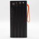 Повербанк з ліхтариком, 20000 mAh + 4 кабелі, 2хUSB, Чорний / Павербанк / PowerBank / Зовнішній акумулятор  0234581728 фото 5