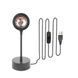 Проекційна лампа заходу сонця Sunset Light Lamp / Атмосферна лампа-нічник USB що імітує захід сонця 0234562314 фото 7