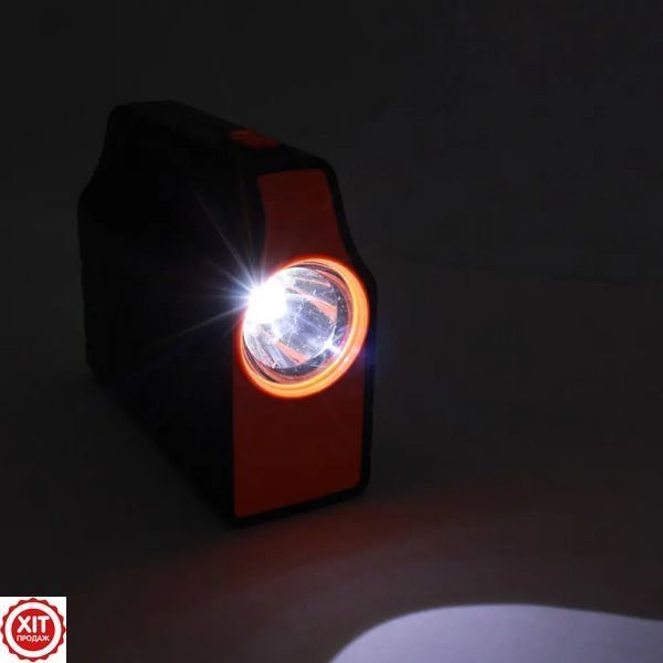 Портативна зарядна станція Junai JA-2007, 3500мАч / Акумуляторний LED ліхтар з повербанком   023456729001 фото