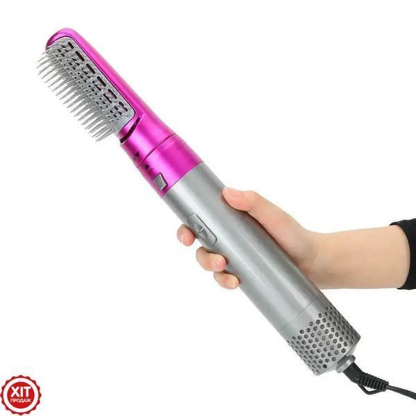 Мультистайлер 5 в 1 (1000Вт) Hot Air Styler / Фен браш для укладання волосся / Стайлер для волосся 0234563697 фото