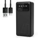 Повербанк 40000 мАч з дисплеєм та ліхтариком, 2хUSB, P40 / Power bank / Павербанк для телефону / Портативний зовнішній акумулятор  0234581620 фото 1