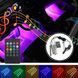 Універсальна RGB LED підсвічування зі світломузикою HR-01678 / Автомобільна Світлодіодна стрічка з пультом 0234561908 фото 3