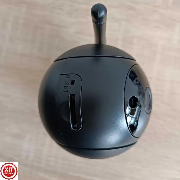 WiFi камера відеоспостереження з нічним баченням, YCC365Plus, Чорний / Вайфай камера спостереження / Відеоняня  0234577514 фото